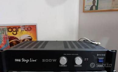 Impianto stereo casse amplificatore 