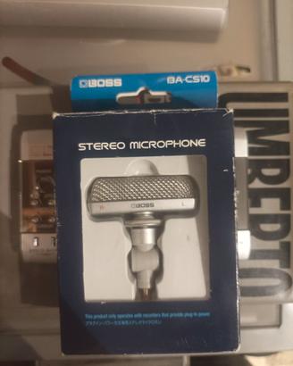 Registratore Digitale + Microfono Stereo BOSS