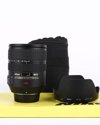 Nikon 24-120mm f3.5-5.6 G IF ED VR USATO GARANTITO