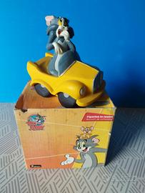 Figurina in  resina Tom e Jerry.