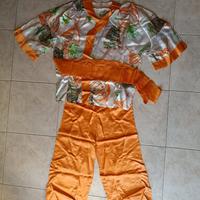 Costume di Carnevale Kimono - unisex 6-7 anni