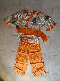 Costume di Carnevale Kimono - unisex 6-7 anni