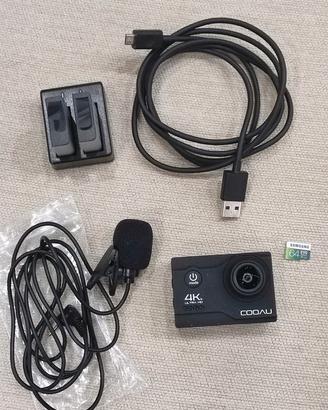 Action cam HD 4k COOAU spc06
