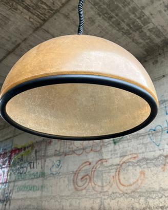 Lampadario lampada design 70/80 vintage