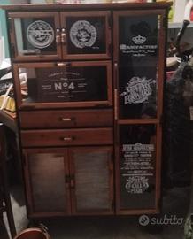 Mobile con ruote Liverpool Brand Bizzotto