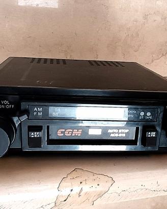 Lotto di 2 autoradio vintage - Kenwood CD e CGM
