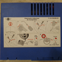 Compressore 12V gonfiaggio pneumatici Mini One D