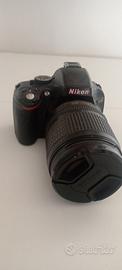 Fotocamera Nikon D5100+ accessori