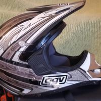 casco da moto cross