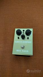 pedale chitarra Green Rhino overdrive 