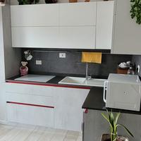 Cucina Stosa angolare completa – 270 x 85 cm