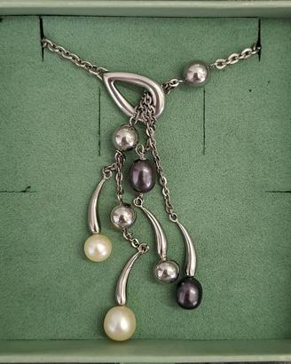 Collana Morellato in Acciaio con Perle Coltivate 
