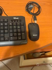 Tastiera pc  piu mouse