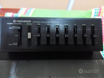 Equalizzatore PIoneer anni 80