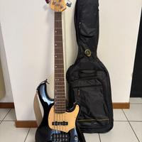 Basso Cort G serie 5 corde PERFETTO con Accessori