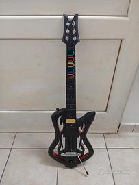 chitarra Guitar Hero Warrior of rock + dongle 
