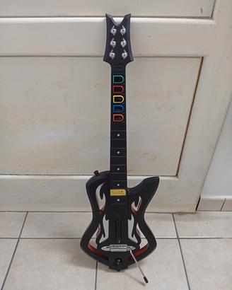 chitarra Guitar Hero Warrior of rock + dongle 