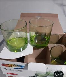 12 Bicchieri Pasabache verdi