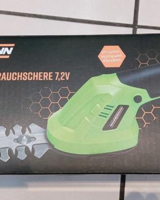 Tagliasiepi a batteria da 7,2V