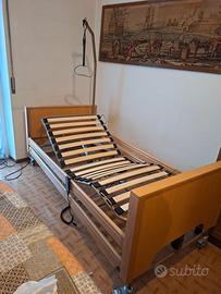 Letto 3 motori X anziani con materasso