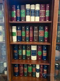 Libri in miniatura con libreria 