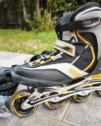 Roller misura 42  con protezioni polsi e ricambio 