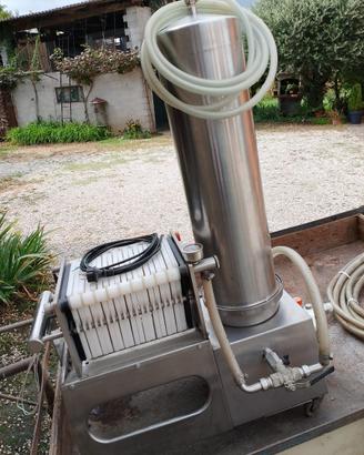 Filtro per vino sia a sacco cha a cartoni