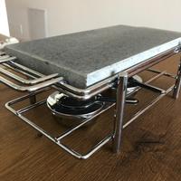 Set per cucinare su lastra di pietra