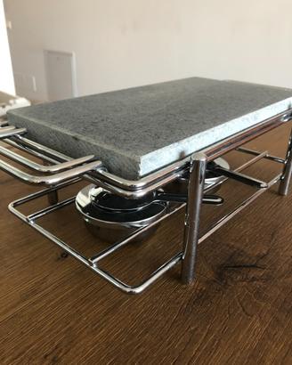 Set per cucinare su lastra di pietra