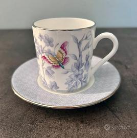 Royal Worcester Kimono Tazzina Caffè e Piattino