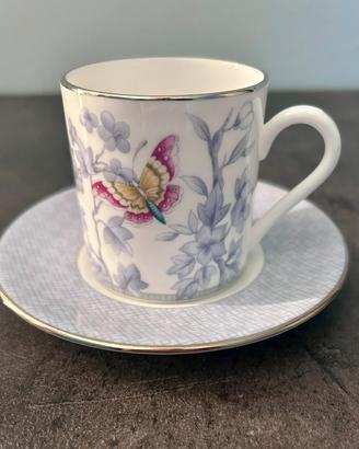 Royal Worcester Kimono Tazzina Caffè e Piattino