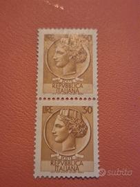 2 Francobolli - Serie Siracusana