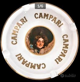 Posacenere Campari vintage in ceramica di Nove ❤️