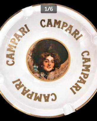 Posacenere Campari vintage in ceramica di Nove ❤️