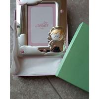Album foto e cornice bambina in argento