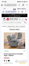 Diano relax 3 posti