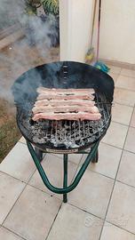 barbecue a carbonella esterno