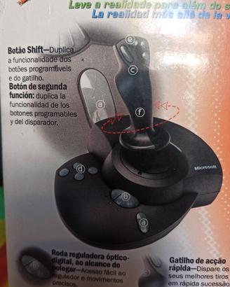 joystick aereo cloche 