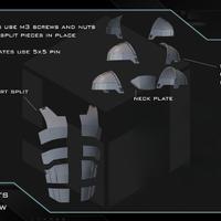 Armatura Torace spalle NCR Ranger Fallout Cosplay