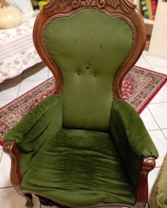 Poltrona antiquariato 