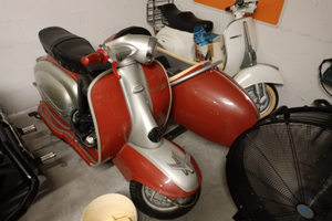Lambretta li 150 seconda serie con sidecar origina