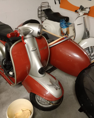 Lambretta li 150 seconda serie con sidecar origina
