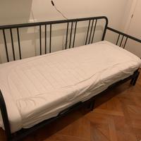  letto divano con 2 materassi 80x200