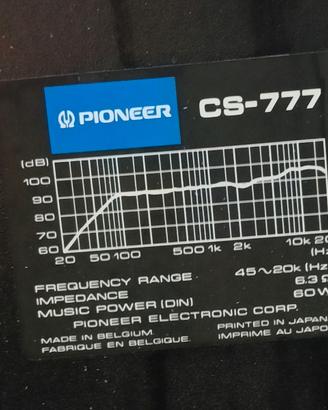 Casse acustiche Pioneer CS-777
