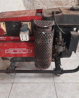 Gruppo elettrogeno lombardini 4,5wt