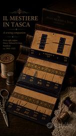Antico astuccio porta aghi collezione inglese 1910
