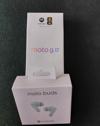 Motorola G17 +Cuffie  Bluetooth 