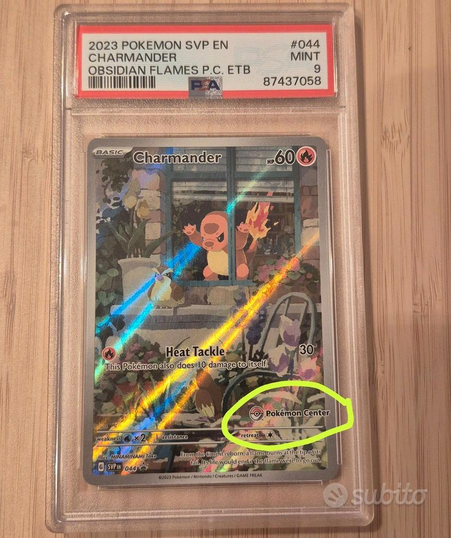 Charmander carta esclusiva Pokemon Center - Collezionismo In vendita a ...