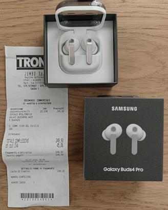 Auricolari Samsung Galaxy Buds4 Pro in garanzia