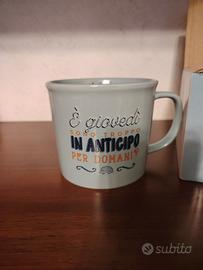 tazza latte della mccafè Giovedi